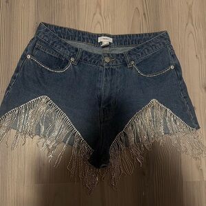 Forever 21 rhinestone shorts